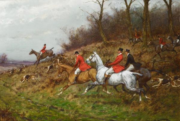 In Full Cry by George Wright