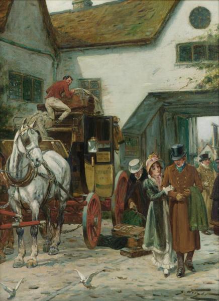 The Arrival by George Wright