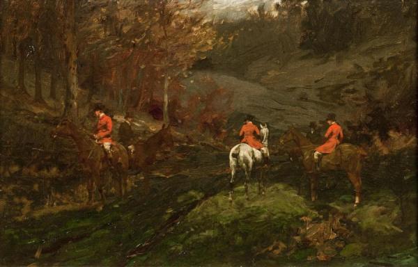 The Hunt Party by George Wright