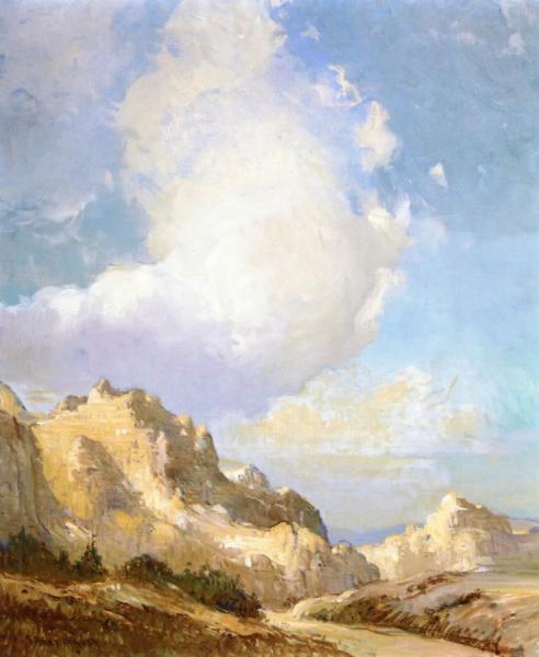 Badlands by Georges Ames Aldrich