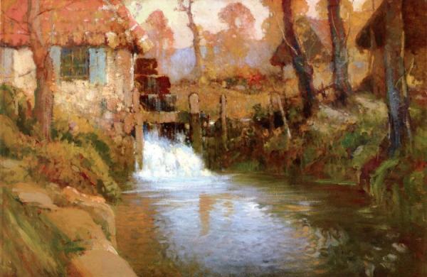 Old Mill by Georges Ames Aldrich