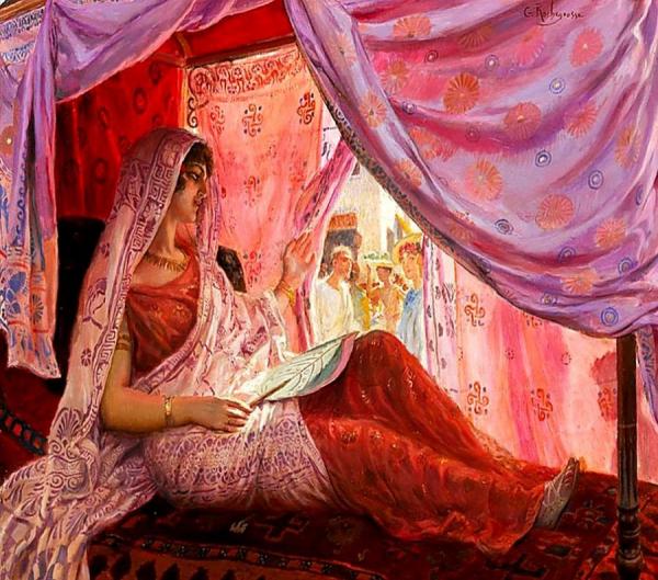 La Sultane by Georges Antoine Rochegrosse