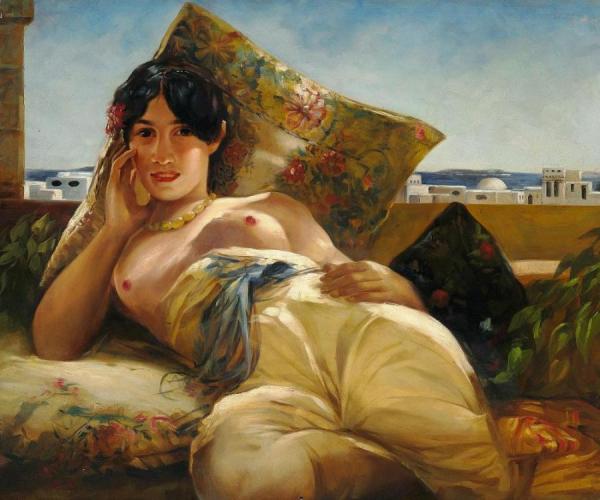 Georges Antoine Rochegrosse Odalisque