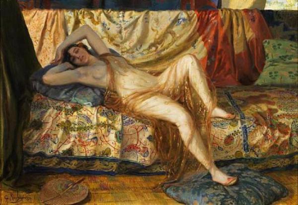 Georges Antoine Rochegrosse Odalisque
