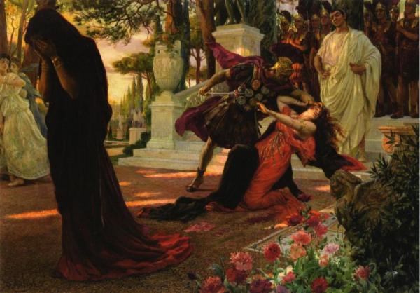 The Death Of Messalina by Georges Antoine Rochegrosse