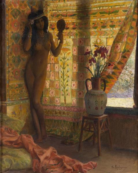 Georges Antoine Rochegrosse The Mirror