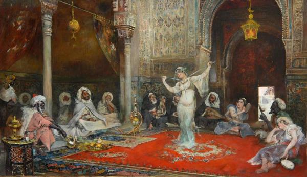 Georges Antoine Rochegrosse The Palace Entertainment