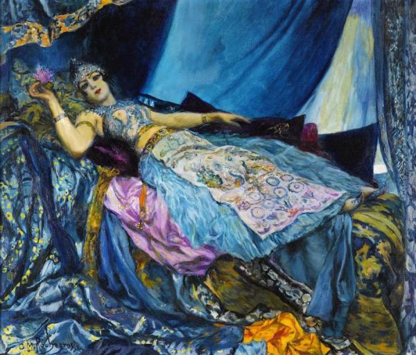 La Princesse Bleue by Georges Antoine Rochegrosse