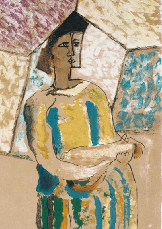 Fernand Mourlot, 1945 by Georges Braque