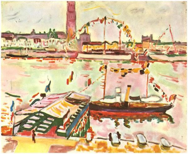 Antwerp Harbor by Georges Braque Oil Painting Reproductions