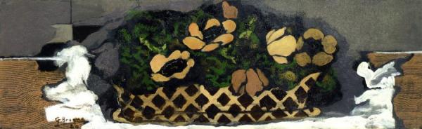 Basket Of Anemones by Georges Braque