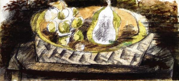 Basket With Fruit by Georges Braque Oil Painting Reproductions