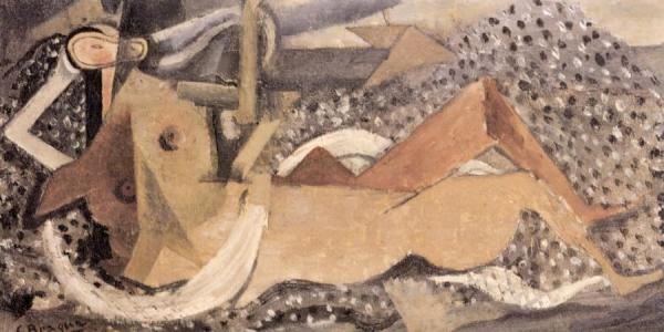 Bather by Georges Braque Oil Painting Reproductions