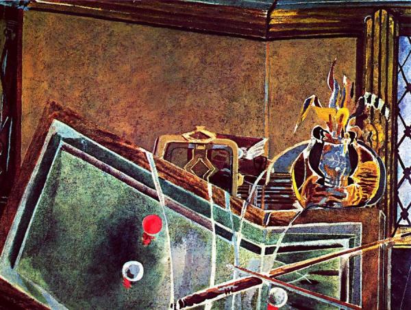 Billiard Table by Georges Braque Oil Painting Reproductions