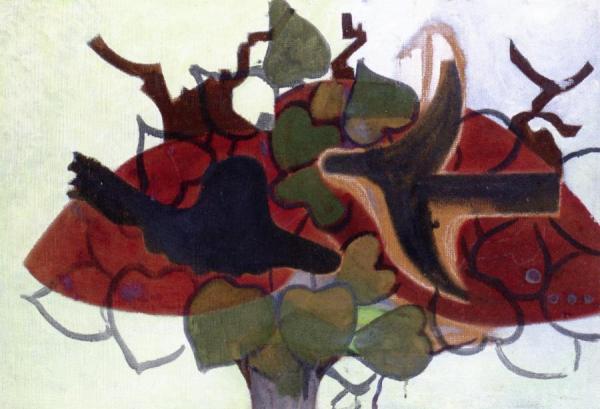 Birds In A Tree by Georges Braque