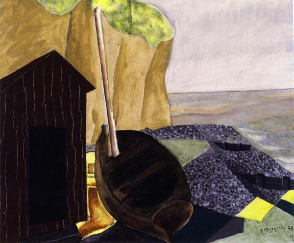Cabin And Boats by Georges Braque Oil Painting Reproductions