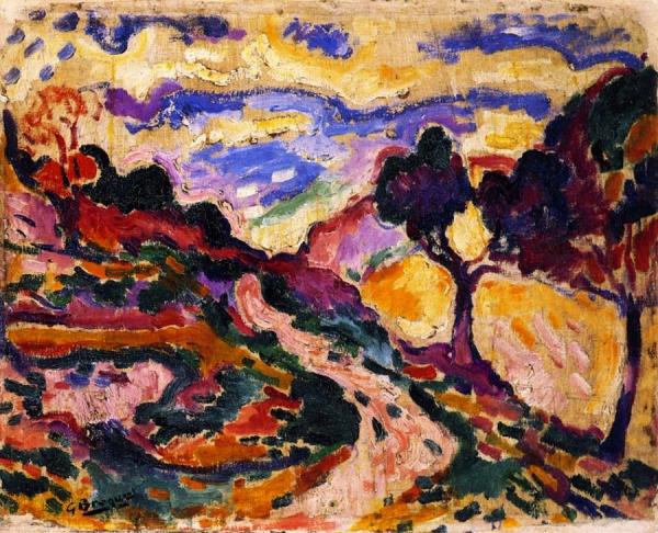Countryside At La Ciotat by Georges Braque