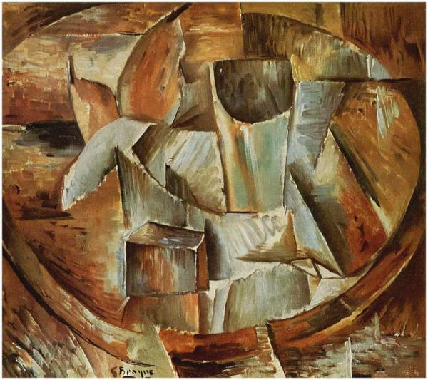 Glass On A Table by Georges Braque Oil Painting Reproductions