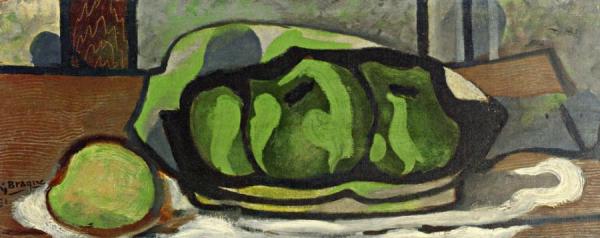 Green Apples by Georges Braque Oil Painting Reproductions