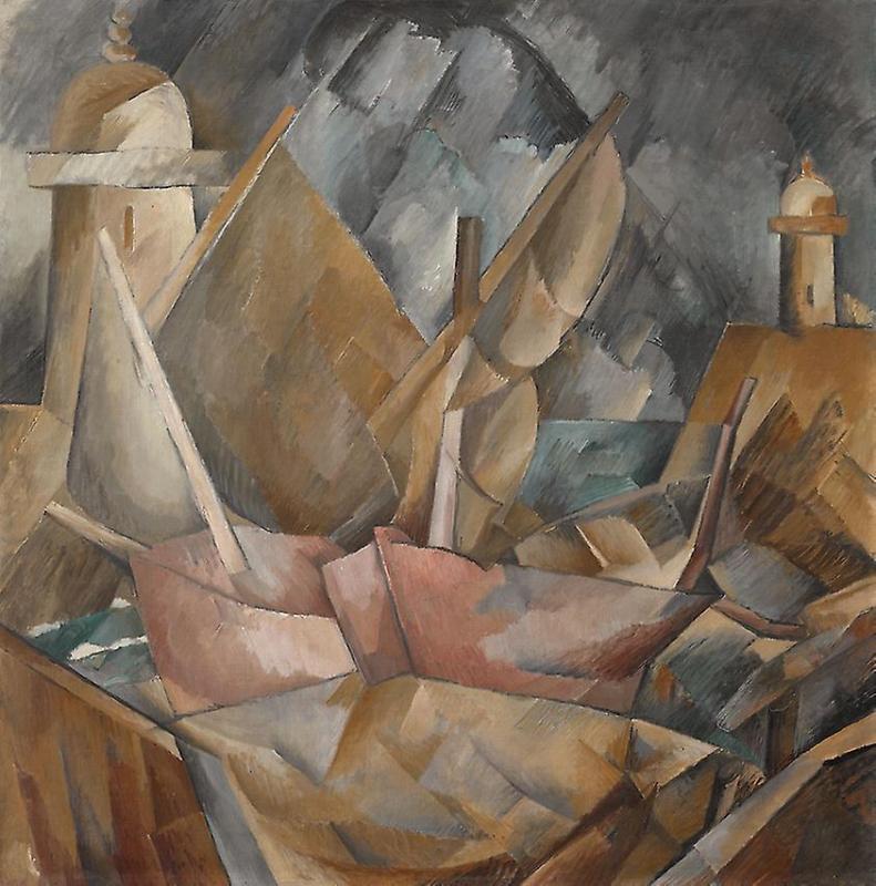 Harbor In Normandy by Georges Braque Oil Painting Reproductions