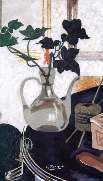 Ivy And Ball Of Yarn by Georges Braque