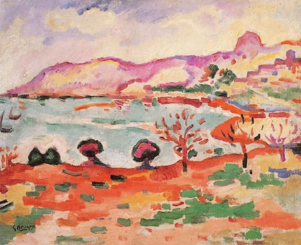 L'estaque Landscape by Georges Braque Oil Painting Reproductions