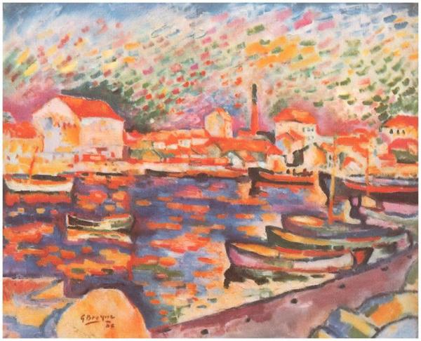 La Ciotat Harbor by Georges Braque Oil Painting Reproductions