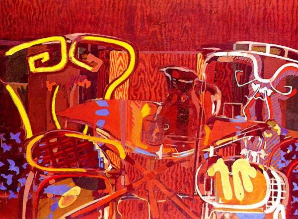 La Terrace by Georges Braque