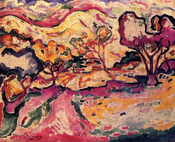 Landscape At Ciotat by Georges Braque Oil Painting Reproductions