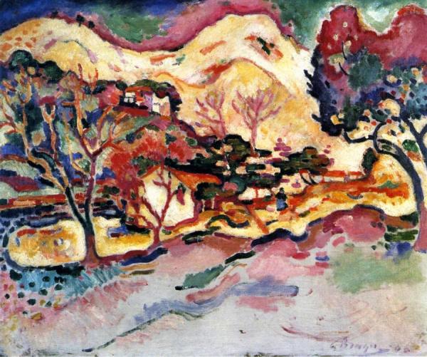 Georges Braque Landscape At La Ciotat
