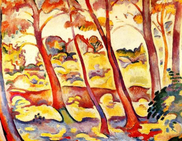 Landscape At La Ciotat by Georges Braque
