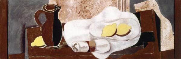 Lemons And Napkin Ring by Georges Braque