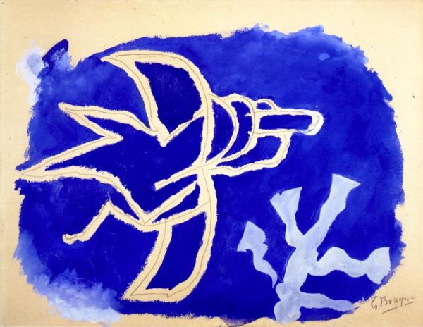 Odre Des Oiseaux by Georges Braque Oil Painting Reproductions