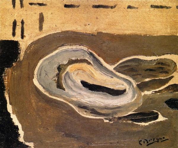 Oyster by Georges Braque Oil Painting Reproductions
