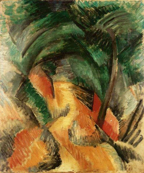 Path A L'estaque by Georges Braque