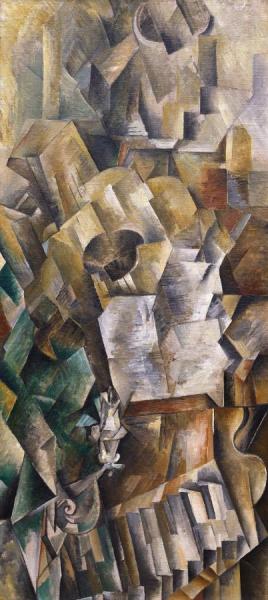 Piano And Mandola (piano Et Mandore), 1909 by Georges Braque