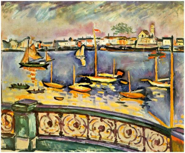 Port Of Antwerp by Georges Braque Oil Painting Reproductions