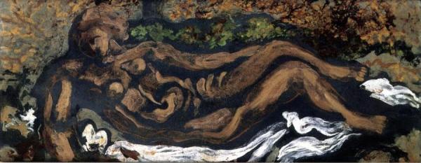 Reclining Nude by Georges Braque Oil Painting Reproductions