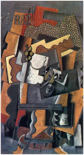 Still Life On A Table by Georges Braque
