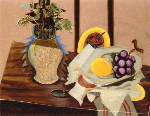 Still Life With A Spoon by Georges Braque