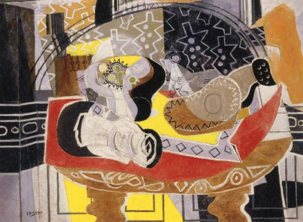 Still Life With Guitar I by Georges Braque