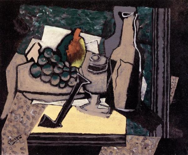 Georges Braque Still Life With Pipe
