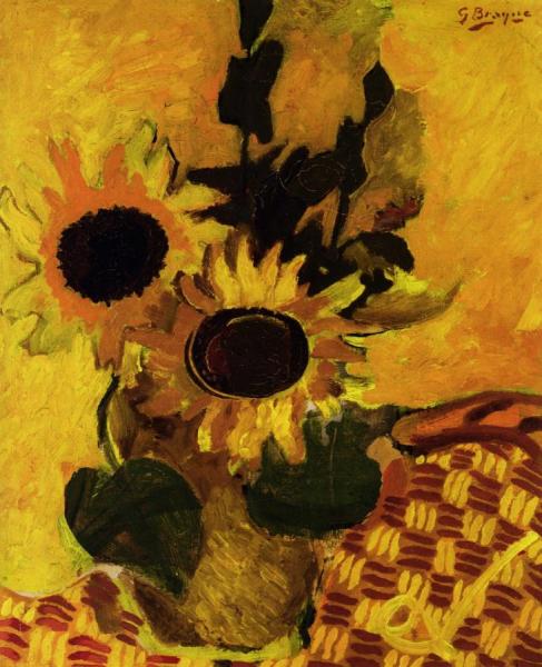 Sunflowers by Georges Braque