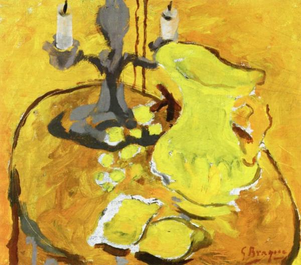 The Candelabra by Georges Braque