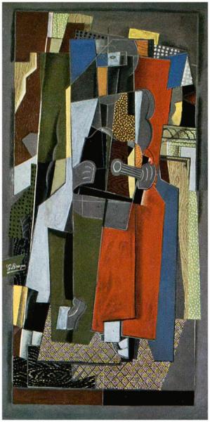 The Musician by Georges Braque