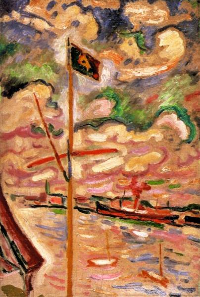 The Port Of Antwerp by Georges Braque Oil Painting Reproductions