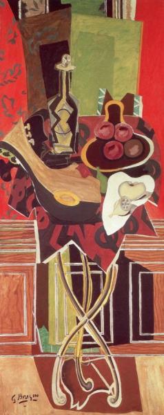 The Red Table by Georges Braque
