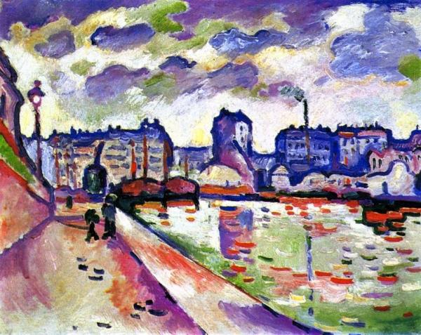 The Saint-martin Canal by Georges Braque Oil Painting Reproductions