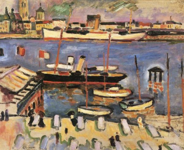 The White Boat by Georges Braque Oil Painting Reproductions