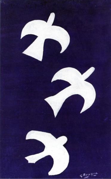 Three Birds by Georges Braque